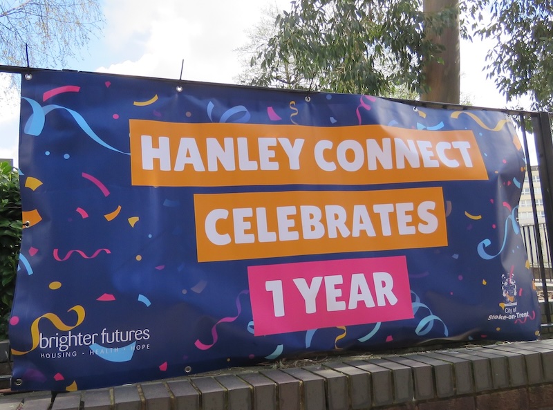 Our Hanley Connect service that supports Rough Sleepers celebrates 1 year.